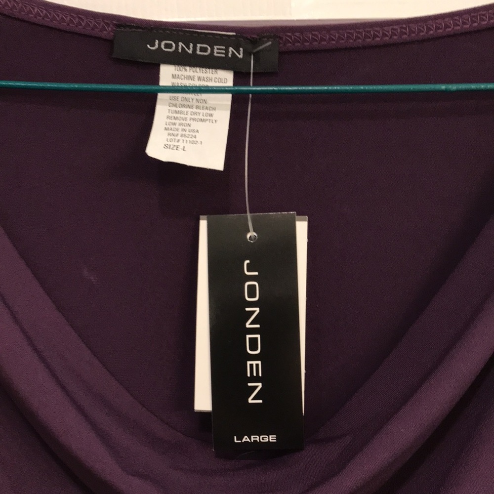 Jonden purple dressy shirt size large. - Picture 3 of 4